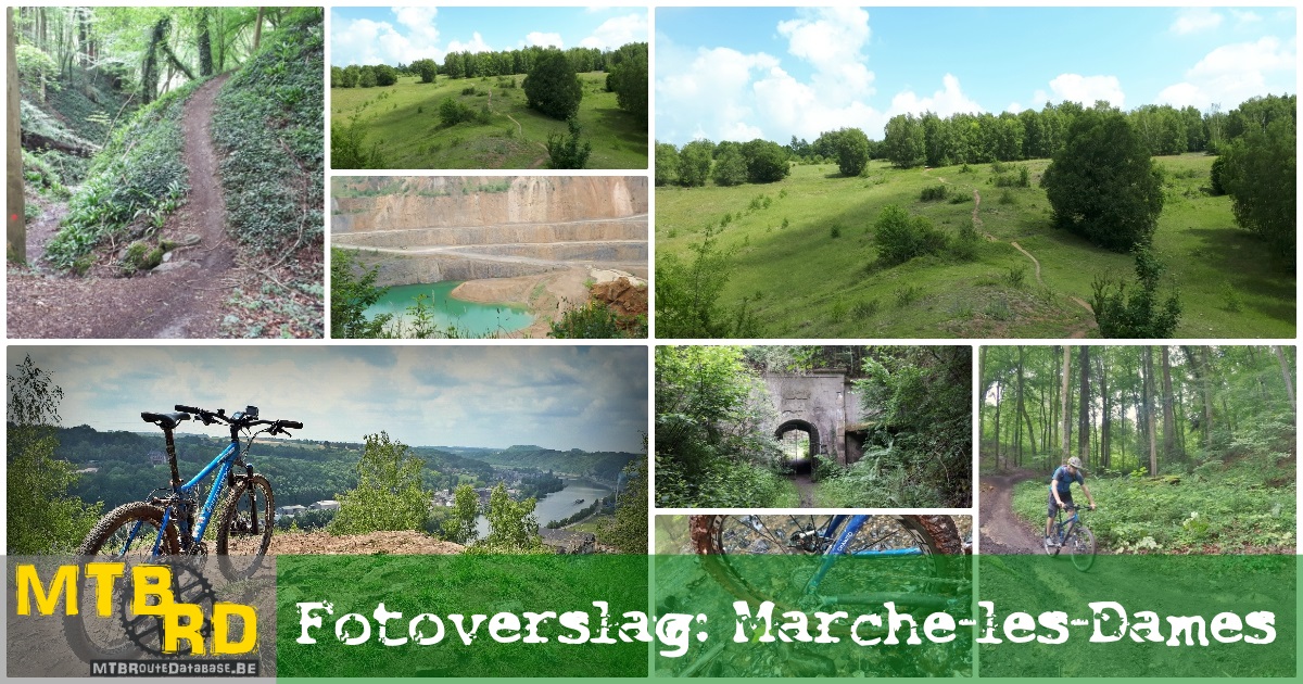 Fotoreportage Marche-les-Dames (GPS-route)
